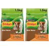 Friskies PURINA FRISKIES Mini Menu Vitafit Crocchette per Cani Adulti con Pollo e Verdure Sacco da 1.5kg (Confezione da 2)
