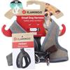 Flamingo Cane Pettorina Step&Go Herbert Marrone Chiaro XS 30cm 30cm