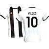 Generico Maglia Yildiz 10 bianconera Calcio Stagione 2024/2025 Replica Autorizzata Taglie da Bambino e Adulto (IT, Testo, M, Bianco, J u v e n t u s, Yildiz)