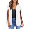 EFOFEI Donna Blazer Semplice Elegante Elegante Lavoro Lavoro Mantello Cappotto Aperto Davanti Giacca Casual Cappotto Bianco S