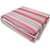 GX GARGIX GARGIX TENDA DA SOLE CON ANELLI RESISTENTE ESTERNI BALCONE VERANDA GIARDINO (ROSSO, 300X300 CM)