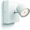 Philips Lighting 5624031P0 Star Faretto Singolo LED Integrato Orientabile 4.5 W, Alluminio, 1 Unità (Confezione da 1)