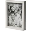 DONREGALOWEB Set 2 Portafoto per Foto da 15 x 20 cm Legno Bianco