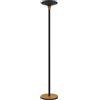 Unilux Baly, Lampada a LED da Terra 44W, 180 x 34 cm, con Variazione dell'Intensità Luminosa, Nero o Bambù