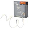 LEDVANCE FLEX COB striscia COB decorativa con luce bianca calda e porta USB tipo A; 830 bianco caldo; non dimmerabile; giallo; silicone; 1,5 m; lampadine non sostituibili