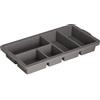 IDEA HOME Organizer per Cassetti in Plastica - Divisorio per Armadi e Contenitore FLEXISTORE IH 5/8L