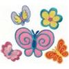 Dill Buttons Applicazione, Poliestere, a Colori, 3x3 cm