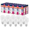 OSRAM Valore a stella a LED Classic LED A40 per presa E27, forma della pera, FR, 470 lumen, bianco diurno, 6500k, sostituzione per lampadine da 40w convenzionali, non dimmerabile, 10 pacchetti