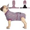 Jiupety Body Cane Post Operatorio Femmina, Integrato Regolabile Body Post Operatorio Cane, Tuta Cane Post Operatorio Femmina, Morbido e Confortevole, Body Chirurgico Cane Femmina, Rosa, M
