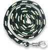 Pferdelinis Redini per cavalli Pferdelinis con robusto moschettone antipanico Lunghezza 2 m, molti colori (verde scuro-nero-crema)