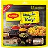 Maggi Masala-ae-Magic Share Bag, 78 g, India, Vegetariano, 12 bustine monouso (12 unità x 6,5 g ciascuna)