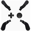Peixiong 6 Pcs Elite Controller Trigger Locks D Pads Direction Keys for Xbox Elite Series 2 for Xbox Elite 2 Core Controller, Replacement Interchangeable Hair Trigger Locks for Xbox One Elite (Black)