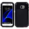 ZiHang Custodia Galaxy S7 Edge, Heavy Duty Guscio Protettiva Impermeabile Cover Rigida Protettiva Resistente agli impatti per Samsung Galaxy S7 Edge (Nero)