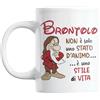 Gesar art in progress Gesar Tazza Divertente da Ufficio - Tazza Brontolo - Idee Regali Originali e Divertenti per Uomo e Donna - Tazza regalo di compleanno - Idee regalo di Natale - Frasi Divertenti - Tazza Brontolo