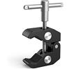 SMALLRIG Super Clamp con Filettatura 1/4 e 3/8 per Fotocamere, Luci, Ombrelli, Ganci, Mensole, Lastra di Vetro, Barre Trasversali, Accessori per Fotografia/Video/Audio - 735