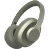 Fresh 'n Rebel Clam Ace Cuffie Bluetooth Over Ear con cancellazione attiva del rumore ibrida, 60 ore di riproduzione, Senza fili, con microfono ENC, ricarica rapida, controllo a pulsante (Verde)
