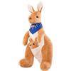 NTEVXZ Kangaroo Peluche,Animali di Peluche Canguro,Canguro Peluche,Bambola Canguro Madre e Figlio,Regalo di Compleanno per Bambini