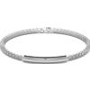 Zancan Bracciale Zancan Uomo Insignia 925 in Argento Spinello ESB154 Insignia 925