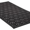 Purejoy Tappeto Ingresso Grigio 45 x 75 cm Tappeto da Esterno Tappetino Antiscivolo in gomma Zerbino Impermeabile per Trappole per Fango e Detriti Sporco per Tappetino per Ingressi Bassi
