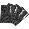 STONELINE Set Tagliere, Rettangolare, 4 Pezzi, Vetro, 26.7 x 16.5 x 4.7 cm, Colore : Grigio