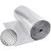 Dripex Isolante Termico 1m x 10m, Isolante Radiatori di Alluminio Bifacciale a Bolle 4mm, Pannello Termoriflettente per Pareti dei Termosifoni, Porte, Finestre, Pavimenti, Tetti
