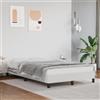 vidaXL Telaio letto bianco 120 x 200 cm ecopelle