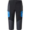 MONTURA Block Light Pirata Pantaloncini Uomo MPPF24X9026 Pantaloni a 3/4 da Uomo Colore Nero/Celeste Adatti ad Arrampicata ed Alpinismo S