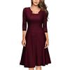 Generic Abbigliamento Cerimonia Donna Abiti Femminili da Cerimonia Abito Matrimonio Civile Non Bianco Abiti da Sposa Particolari Colorati Vestito Morbido Elegante Vestito Lilla Elegante Abito da Sposa