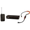 Shure BLX14/SM31 per Fitness e Aerobica con batteria 14h e raggio 100m Include microfono cuffia SM31FH e ricevitore singolo canale Banda S8 Microfono wireless UHF