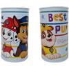 My sweety pop - Salvadanaio in metallo Paw Patrol Bianco - Scuola - Contenitore monete - 17,5 cm - Idea Regalo