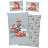 Wild South Shop Disney Cars - Set di biancheria da letto con auto 40 x 60 cm + 100 x 135 cm, 100% cotone, con zip