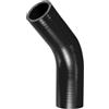QUARKZMAN Tubo Refrigerante In Silicone 45° 90mm 35-38mm 1 Pz Per Auto | Colore Nero Spessore 5mm Da -60°C A 300°C Pressione 1Mpa Adatto Per Liquido Refrigerante Condizione Nuovo