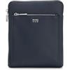 BOSS Jinko Envelope, Busta_con_Zip Uomo, Dark Blue, One Size