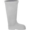 DRW 61618 Portaombrelli a Forma di Stivale in Ceramica in Beige Sabbia, 32 x 18 x 45 cm, Medidas: 32x18x45cm