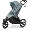 CYBEX Passeggino Gold AVI SPIN, Dalla nascita a circa 4 anni, Max. 111 cm e 22 kg, Passeggino da città, fuoristrada e da jogging, Stormy Blue