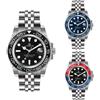 Lorenz Orologio Uomo LORENZ Bracciale Acciaio Nero Blu Rosso Verde Sub 100mt