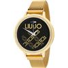 Liu Jo Luxury Smartwatch LIU JO LUXURY EYE GLEAM SWLJ071 Acciaio Gold Dorato Mesh Touchscreen