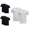 nottingham 3x / 5x PACK t-shirt NOTTINGHAM cotone 100% maglietta UOMO girocollo scollo a v