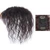 SDA287MZ Frangia Clip Capelli Veri Parrucche ondulate con frangia Frangia for capelli 3D Air Frangia Clip in frangia Estensioni dei capelli Parrucche Pezzi di capelli Frangia Toupet Frangetta Capelli Veri Clip
