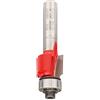 Bosch Accessories Bosch 1x Fresa a raggio concavo Expert for Wood Raggio 2 mm, Lunghezza utile 12.7 mm, Professional Accessori per fresatrici portatili, rifilatori