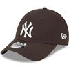 New Era York Yankees MLB League Essential Brown White 9Forty Adjustable cap - One-Size