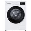 LG F4NA1009NWK LAVATRICE Caricamento frontale, 9 kg, 1400 giri, 8 programmi, profondità 49 cm, Programma Igiene con vapore, Classe A