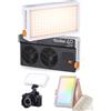Rollei LUMIS 40W RGB Faretto Fotografia, Luce Macchina Fotografica Portatile con Batteria Integrata e Ricarica di Tipo C CRI/TLCI 97+per Registrare Video, Luci-Fotografiche-Faretto-Video-Fotocamera