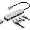 NOVOO Hub USB C 5 in 1, Adattatore Multiporta con HDMI 4K 60Hz, 3 Porte USB 3.0 5Gbps, Ricarica Rapida PD 100W, Docking Station per MacBook Air/Pro, Chromebook, Matebook, Surface, iPad Pro, Steam Deck