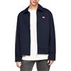Tommy Jeans Giacca Uomo Giacca da Mezza Stagione, Blu (Dark Night Navy), S