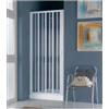 Parete doccia nicchia con anta pieghevole in pvc 80 - 90.