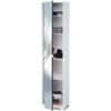 Sarmog Mobile colonna 1 anta con specchio bianco, 43x29x190 cm