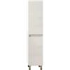 Colonna bagno a terra lisbona rovere bianco 34x36x150 cm