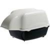 Ferplast Lettiera toilette gatto per esterno chiusa ferplast cosmic outdoor grigio e nero 43,5x73,5x41 cm