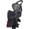 Seggiolino posteriore per bicicletta bellelli mr fox dark grey, portata massima 22 kg